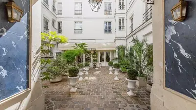 Jardin de l'établissement Orange Vendome - Bright 1-Bed Apt Near the Louvre