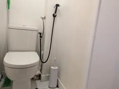 Salle de bains dans l'établissement Appartement élégant - Fbg Saint Denis
