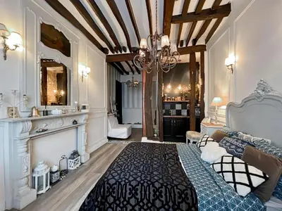 Salle de bains dans l'établissement A deux pas de Gare du Nord