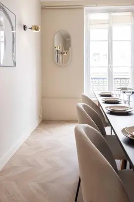 Coin salon dans l'établissement Chic apartment - 5BR-10P - Grenelle-Eiffel Tower