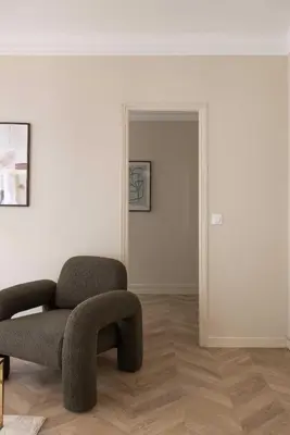 Coin salon dans l'établissement Chic apartment - 5BR-10P - Grenelle-Eiffel Tower