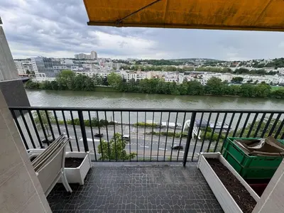 Balcon ou terrasse dans l'établissement Appartement Le Boulogne