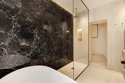 Salle de bains dans l'établissement TheLander - Serviced Apartment in Le Marais