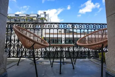 Plan de l'établissement Tranquil retreat in the 16th arrondissement