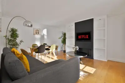 Plan de l'établissement Appartement Quartier Opéra 2 Free Netflix