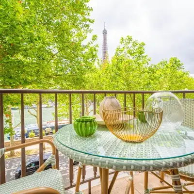 Luxury Flat Eiffel Tower View