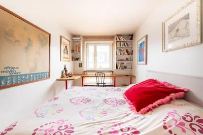 Plan de l'établissement Trendy 1BD Retreat with Patio Goutte d'Or