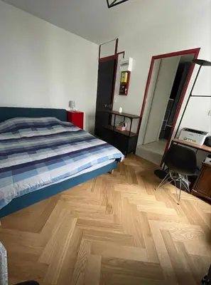 Un ou plusieurs lits dans un hébergement de l'établissement Petit cocon parisien ! Paris Centre - Gare du Nord