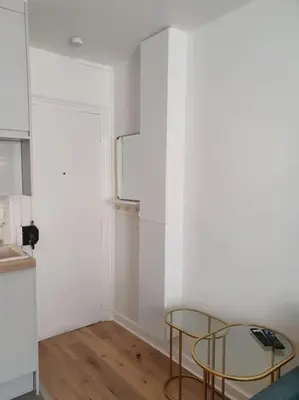 Cuisine ou kitchenette dans l'établissement Cocon chic parisien niché au cœur de Montmartre