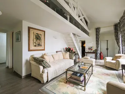 Coin salon dans l'établissement L'appartement d'Henri - Place Vendôme