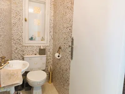 Salle de bains dans l'établissement L'appartement d'Henri - Place Vendôme