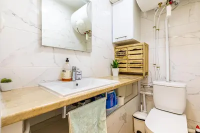 Salle de bains dans l'établissement GuestReady - Bel appartement cosy dans le 3e arr.