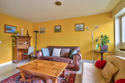 Coin salon dans l'établissement GuestReady - 105m2 bright apartment