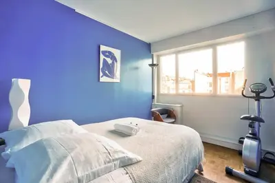 Un ou plusieurs lits dans un hébergement de l'établissement GuestReady - 105m2 bright apartment