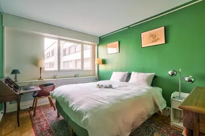 Un ou plusieurs lits dans un hébergement de l'établissement GuestReady - 105m2 bright apartment