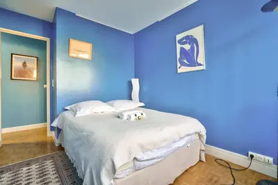 Un ou plusieurs lits dans un hébergement de l'établissement GuestReady - 105m2 bright apartment