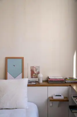 Un ou plusieurs lits dans un hébergement de l'établissement Sublime loft avec verrières sur le Canal St Martin