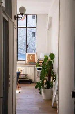 Un ou plusieurs lits dans un hébergement de l'établissement Sublime loft avec verrières sur le Canal St Martin