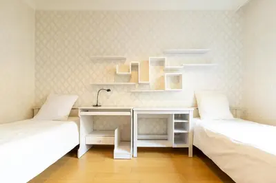 Un ou plusieurs lits dans un hébergement de l'établissement 5-bedroom spacious and cosy flat close to the Eiffel Tower