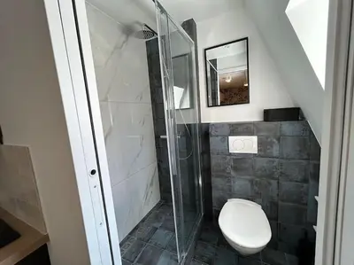 Salle de bains dans l'établissement Fully renovated studio for 2