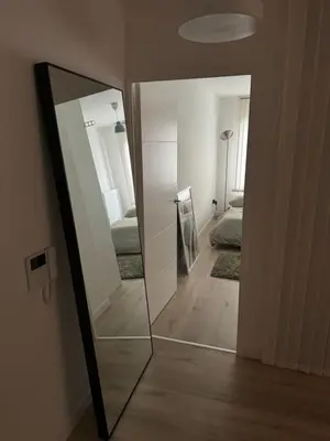 Salle de bains dans l'établissement Appartement Cosy, proche Stade de France