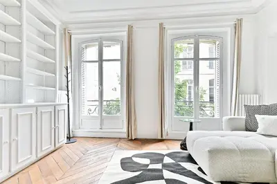 Un ou plusieurs lits dans un hébergement de l'établissement Appartement parisien spacieux #Marais #Rivoli