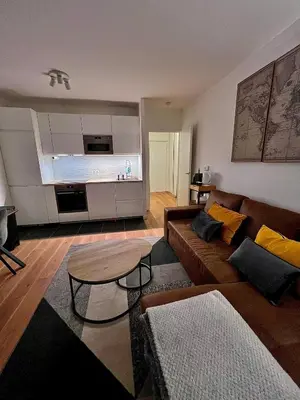 Télévision ou salle de divertissement dans l'établissement New & serene 1-bedroom apart near #LaDéfenseParis #Parking&Fibre