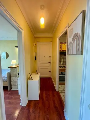 Cuisine ou kitchenette dans l'établissement Appartement Convention 5 Paris
