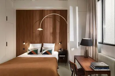 Un ou plusieurs lits dans un hébergement de l'établissement Stylish Loft - 2BR and 2BA