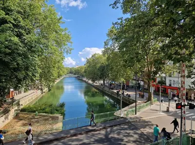 Vue sur la rivière ou le fleuve situé(e) à proximité de l'appartement