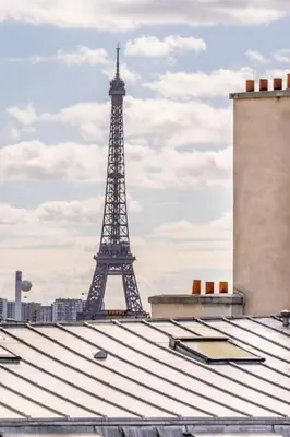 Plan de l'établissement Luxueux Appartement Haussmannien avec Vue sur Paris
