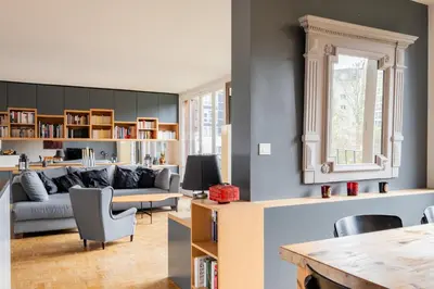 Coin salon dans l'établissement Veeve - Grand in Grey