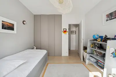 Un ou plusieurs lits dans un hébergement de l'établissement Veeve - Thoroughly Modern Maison