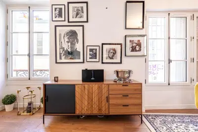 Plan de l'établissement GuestReady - Bright Retreat near the Wall of Love