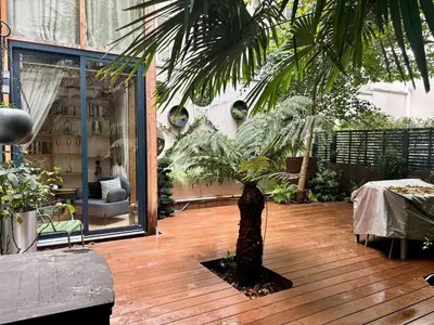 Plan de l'établissement GuestReady - Spacieux apt. avec cour privative