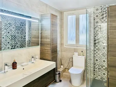 Salle de bains dans l'établissement Luxury Apartment Paris Saint-Honoré - Rentaway BnB