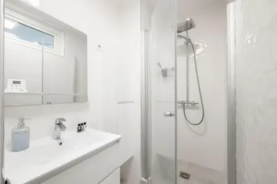 Salle de bains dans l'établissement Magnifique appartement au cœur du 5ème arrondissement de Paris