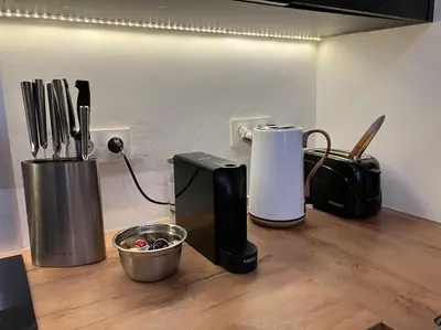 Plateau bouilloire dans l'établissement Un petit cocon en plein cœur du 11eme