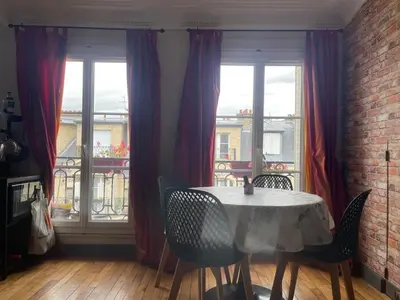 Plan de l'établissement La casa du 15e, Tour Eiffel view