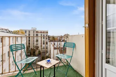 Balcon ou terrasse dans l'établissement Cosy in Paris