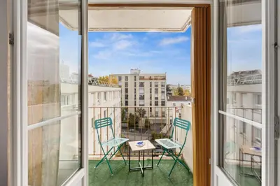 Balcon ou terrasse dans l'établissement Cosy in Paris