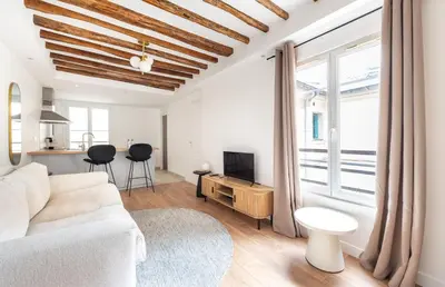 Télévision ou salle de divertissement dans l'établissement Montparnasse - Studio Fully equipped
