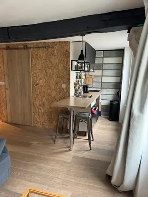 Cuisine ou kitchenette dans l'établissement Studio hyper centre