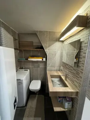 Salle de bains dans l'établissement Studio hyper centre