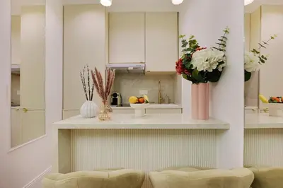 Cuisine ou kitchenette dans l'établissement Cœur du Marais