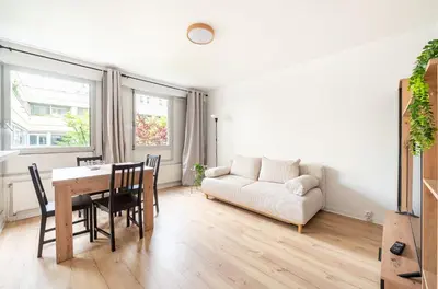 Coin salon dans l'établissement Montparnasse & Studio & Downtown