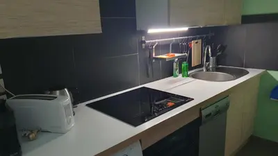Cuisine ou kitchenette dans l'établissement Paris Montmartre, Mairie du 18e
