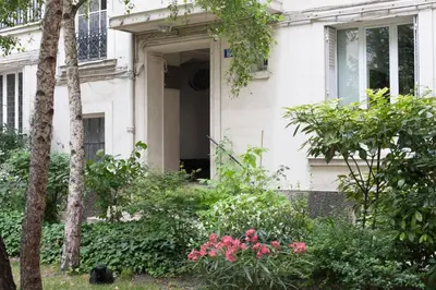 Jardin de l'établissement So Cute 55m2 And Quiet With A Courtyard Garden