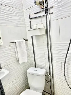 Salle de bains dans l'établissement Studio Anvers