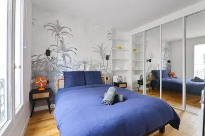 Plan de l'établissement Appartement Quartier Montmartre 3 Free Netflix